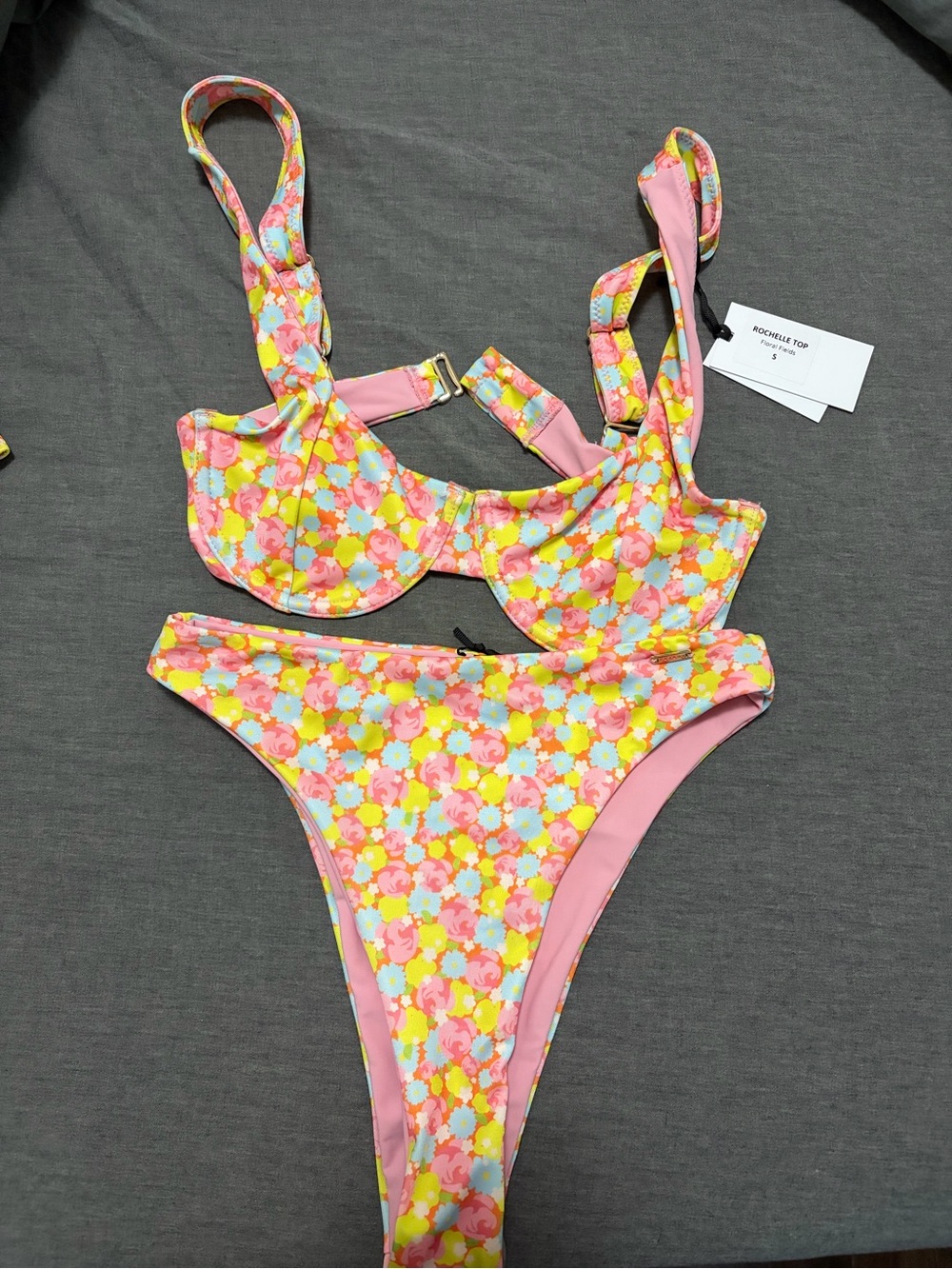 Kotomi Rochelle Small Bikini Set - Flower Garden